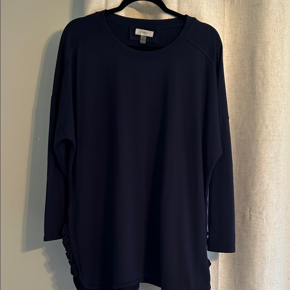 Cupio Midnight Blue Long Sleeve Shirt